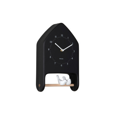 Nástenné hodiny Love Birds Karlsson KA6130BK, 32cm Nástenné hodiny Love Birds Karlsson KA6130BK, 32cm