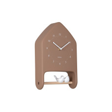 Nástenné hodiny Love Birds Karlsson KA6130BR, 32cm