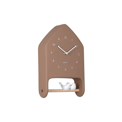 Nástenné hodiny Love Birds Karlsson KA6130BR, 32cm