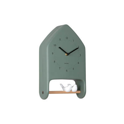 Nástenné hodiny Love Birds Karlsson KA6130GR, 32cm Nástenné hodiny Love Birds Karlsson KA6130GR, 32cm