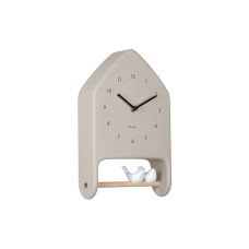 Nástenné hodiny Love Birds Karlsson KA6130WG, 32cm