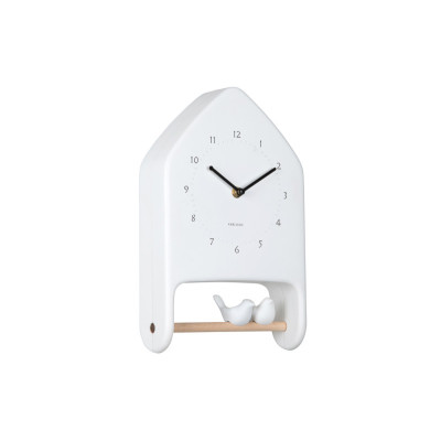 Nástenné hodiny Love Birds Karlsson KA6130WH, 32cm Nástenné hodiny Love Birds Karlsson KA6130WH, 32cm