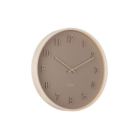 Nástenné hodiny Nervadura Karlsson KA6117BR, 41cm