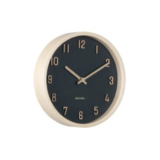 Nástenné hodiny Nervadura Small Karlsson KA6116BK, 22cm