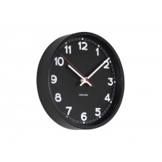 Nástenné hodiny New Classic Karlsson KA5846, čierna 20cm 