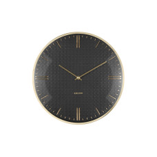 Nástenné hodiny Riqueza Karlsson KA6091BK, 35cm Nástenné hodiny Riqueza Karlsson KA6091BK, 35cm