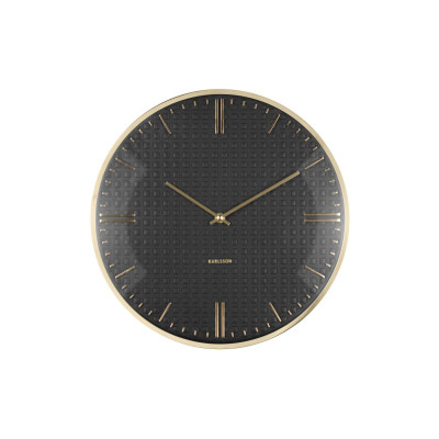 Nástenné hodiny Riqueza Karlsson KA6091BK, 35cm Nástenné hodiny Riqueza Karlsson KA6091BK, 35cm