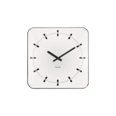 Nástenné hodiny Sucinto Dome Square Karlsson KA6085WH, 35cm Nástenné hodiny Sucinto Dome Square Karlsson KA6085WH, 35cm