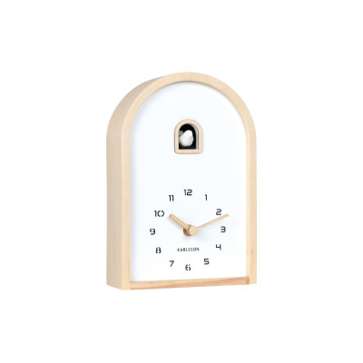 Nástenné kukučkové hodiny Curva Cuckoo Karlsson KA6126WD, 25cm Nástenné kukučkové hodiny Curva Cuckoo Karlsson KA6126WD, 25cm
