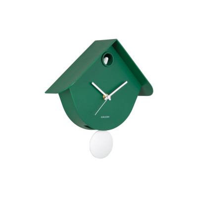Nástenné kukučkové hodiny Retro Cuckoo Karlsson KA6131GR, 26cm Nástenné kukučkové hodiny Retro Cuckoo Karlsson KA6131GR, 26cm