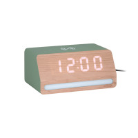 Retro budík s LED svetlom Karlsson KA6078GR, 17cm Retro budík s LED svetlom Karlsson KA6078GR, 17cm