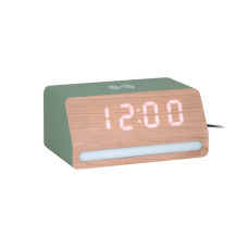 Retro budík s LED svetlom Karlsson KA6078GR, 17cm Retro budík s LED svetlom Karlsson KA6078GR, 17cm