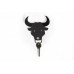 Vešiačik na kľúče Qualy Bull Key Holder, býk čierny