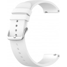 Biely silikónový remienok na hodinky, lavvu LS00W18, 18mm