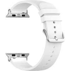 Biely silikónový remienok Lavvu pre APPLE WATCH 38-40 mm, LSXBWS1 Biely silikónový remienok Lavvu pre APPLE WATCH 38-40 mm, LSXBWS1