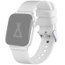 Biely silikónový remienok Lavvu pre APPLE WATCH 38-40 mm, LSXBWS1 Biely silikónový remienok Lavvu pre APPLE WATCH 38-40 mm, LSXBWS1