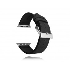 Čierny kožený remienok Top Grain pre APPLE WATCH Lavvu LSXABS1, 38-40 mm Čierny kožený remienok Top Grain pre APPLE WATCH Lavvu LSXABS1, 38-40 mm