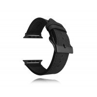Čierny kožený remienok Top Grain pre APPLE WATCH Lavvu LSXABB1, 38-40 mm Čierny kožený remienok Top Grain pre APPLE WATCH Lavvu LSXABB1, 38-40 mm