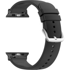 Čierny silikónový remienok Lavvu pre APPLE WATCH 42-44 mm, LSXBBB2 Čierny silikónový remienok Lavvu pre APPLE WATCH 42-44 mm, LSXBBB2