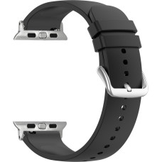 Čierny silikónový remienok Lavvu pre APPLE WATCH 42-44 mm, LSXBBS2 Čierny silikónový remienok Lavvu pre APPLE WATCH 42-44 mm, LSXBBS2