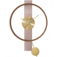 Luxusné drevené hodiny LAVVU ART DECO LCT4090 44cm 