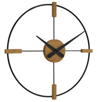 Drevené čierne hodiny Vlaha VCT1052, 50 cm Drevené čierne hodiny Vlaha VCT1052, 50 cm