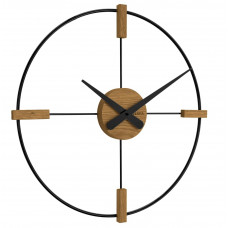 Drevené čierne hodiny Vlaha VCT1052, 50 cm Drevené čierne hodiny Vlaha VCT1052, 50 cm