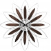Drevené hodiny LAVVU CRYSTAL Flower LCT1113, 50 cm