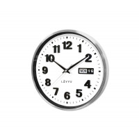 Kovové hodiny s ukazovateľom dátumu LAVVU DATE METAL, LCT4050
