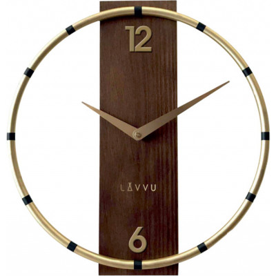Nástenné hodiny LAVVU COMPASS Wood LCT1090, 31cm Nástenné hodiny LAVVU COMPASS Wood LCT1090, 31cm