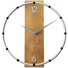 Nástenné hodiny LAVVU COMPASS Wood LCT1091, 31cm Nástenné hodiny LAVVU COMPASS Wood LCT1091, 31cm