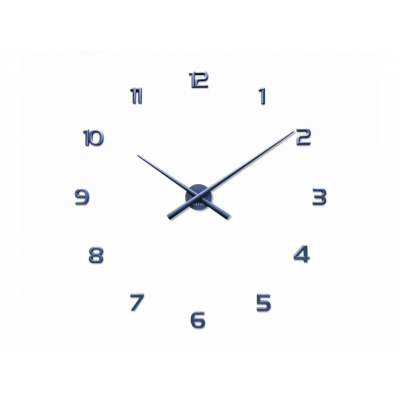 Nalepovacie hodiny LAVVU 3D STICKER Blue Numerals LCT1172 Nalepovacie hodiny LAVVU 3D STICKER Blue Numerals LCT1172