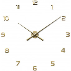 Zlaté nalepovacie hodiny LAVVU 3D STICKER Gold Numerals LCT1174 Zlaté nalepovacie hodiny LAVVU 3D STICKER Gold Numerals LCT1174
