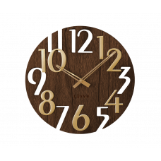 Nástenné hodiny Lavvu LCT1011 STYLE Brown Wood, 40cm Nástenné hodiny Lavvu LCT1011 STYLE Brown Wood, 40cm