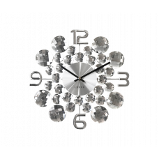 Nástenné hodiny LAVVU LCT1030 CRYSTAL Jewel, strieborné, 34 cm Nástenné hodiny LAVVU LCT1030 CRYSTAL Jewel, strieborné, 34 cm