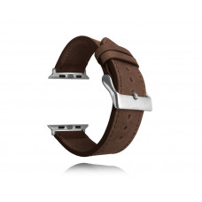 Tmavo hnedý kožený remienok Top Grain pre APPLE WATCH Lavvu LSXACS1, 38-40mm Tmavo hnedý kožený remienok Top Grain pre APPLE WATCH Lavvu LSXACS1, 38-40mm