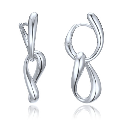 Elegantné strieborné náušnice Minet JMAS0301SE00 Elegantné strieborné náušnice Minet JMAS0301SE00