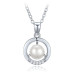 Elegantný strieborný náhrdelník s perlami a zirkónmi Minet JMAS7061SN45 Elegantný strieborný náhrdelník s perlami a zirkónmi Minet JMAS7061SN45