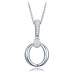 Elegantný strieborný náhrdelník so zirkónmi Minet JMAS0323SN45 Elegantný strieborný náhrdelník so zirkónmi Minet JMAS0323SN45