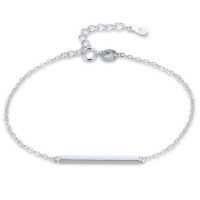 Elegantný strieborný náramok Minet JMAS0312SB16