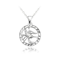 Strieborný náhrdelník Zodiak - Škorpión Minet JMAS9411SN45 Strieborný náhrdelník Zodiak - Škorpión Minet JMAS9411SN45