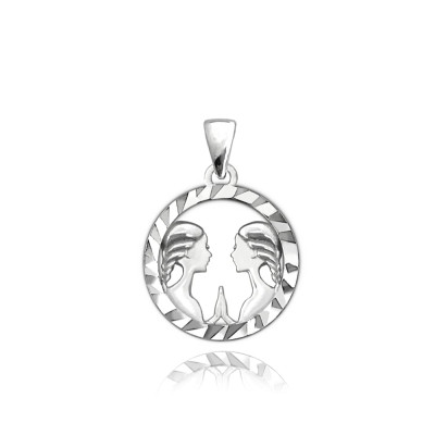 Strieborný prívesok Zodiak - Blíženci Minet JMAS9406SP00 Strieborný prívesok Zodiak - Blíženci Minet JMAS9406SP00