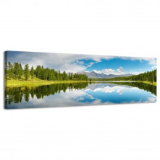 Obraz na plátne Panoráma Mountains, 158x46cm Obraz na plátne Panoráma Mountains, 158x46cm