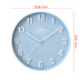Minimalistické nástenné hodiny MPM Rivera - A E01.4455.30 – Modré (30 cm) Minimalistické nástenné hodiny MPM Rivera - A E01.4455.30 – Modré (30 cm)