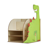 Drevený zoraďovač pre deti MPM J14.4473, dinosaurus