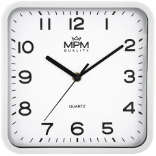 Hranaté nástenné hodiny MPM 4234.00 22cm Hranaté nástenné hodiny MPM 4234.00 22cm