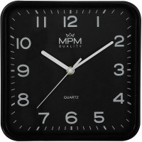Hranaté nástenné hodiny MPM 4234.90, 22 cm