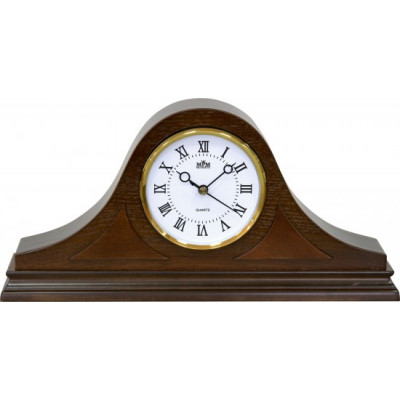Stolové hodiny MPM, 2708.50 - hnedá, 38cm