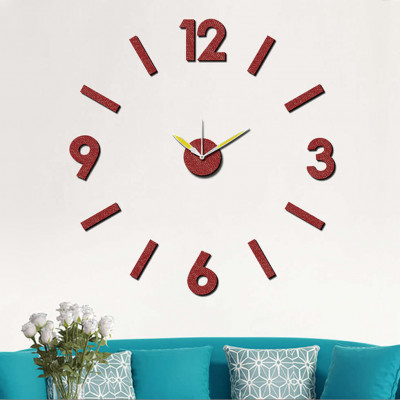 Nalepovacie nástenné hodiny, MPM 3775.20, 75cm Nalepovacie nástenné hodiny, MPM 3775.20, 75cm