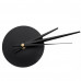 Nalepovacie tiché nástenné hodiny MPM 3509 (50 cm) – čierne Nalepovacie tiché nástenné hodiny MPM 3509 (50 cm) – čierne